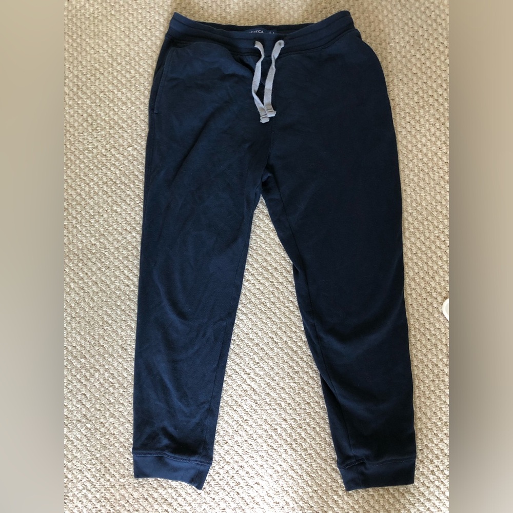 Nautica Men's Navy Jogger Sweatpants Size Small